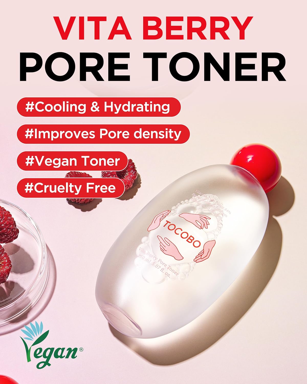TOCOBO Tóner Vita Berry Pore 150 ml