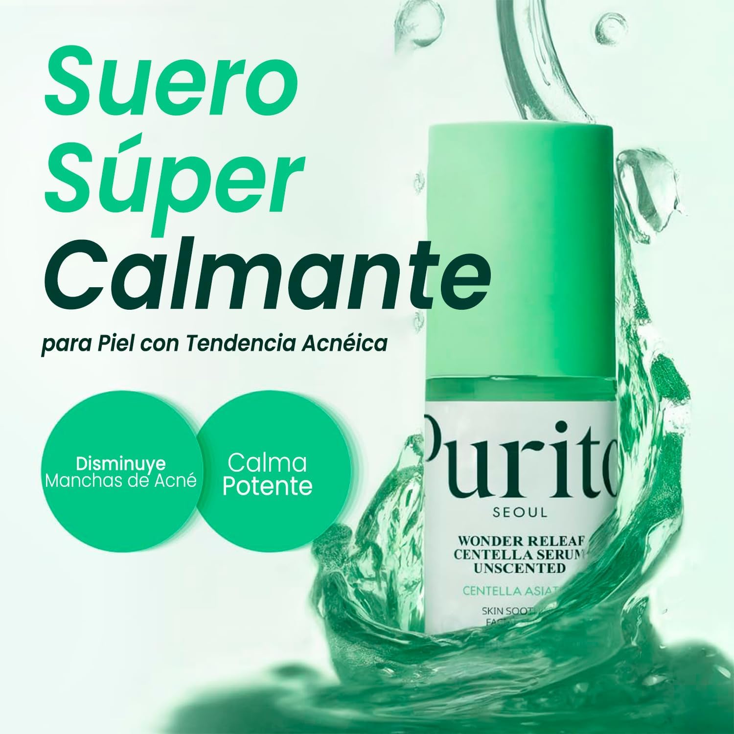 PURITO - Wonder Releaf Centella Serum Unscented 60 ml