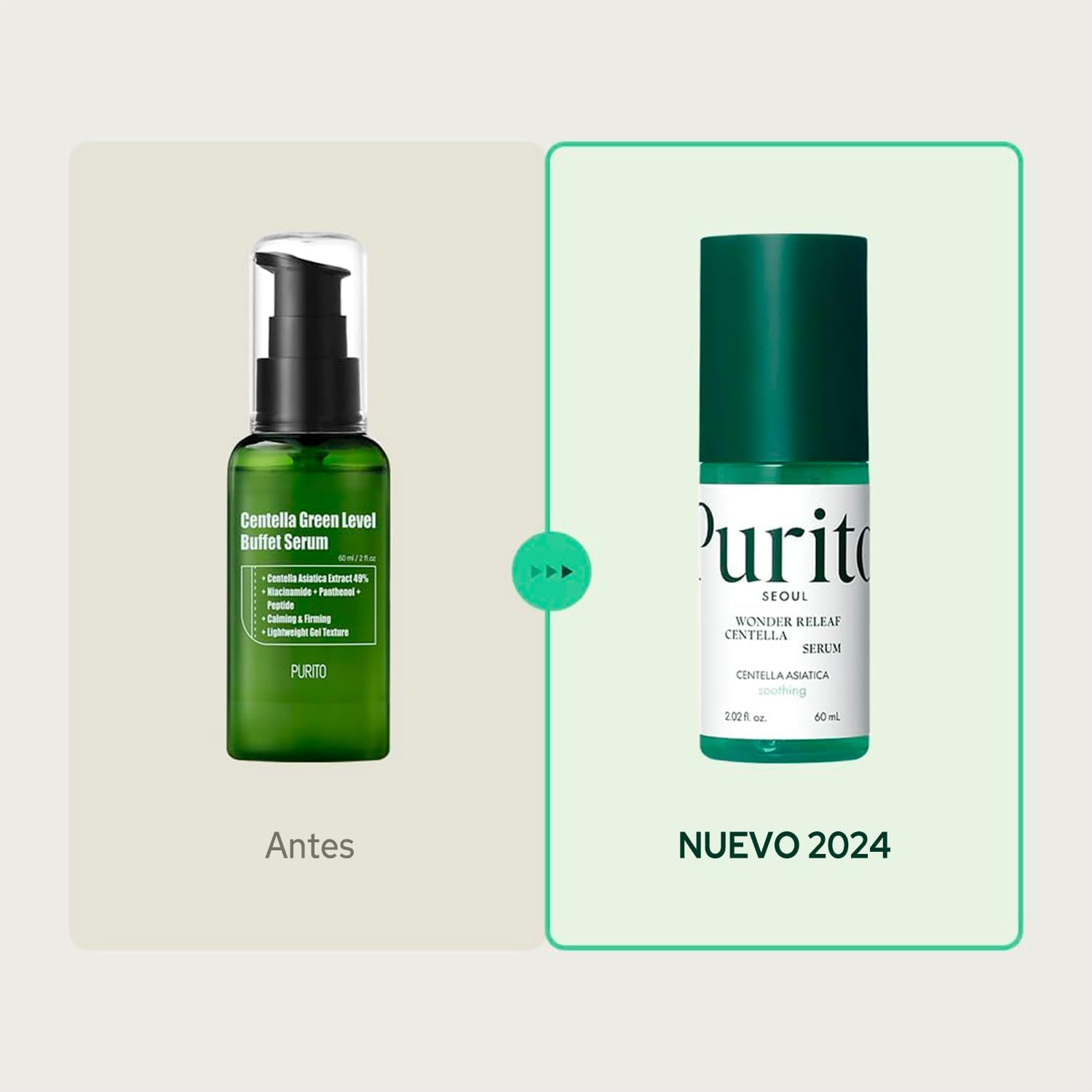 PURITO - Wonder Releaf Centella Serum Soothing 60 ml