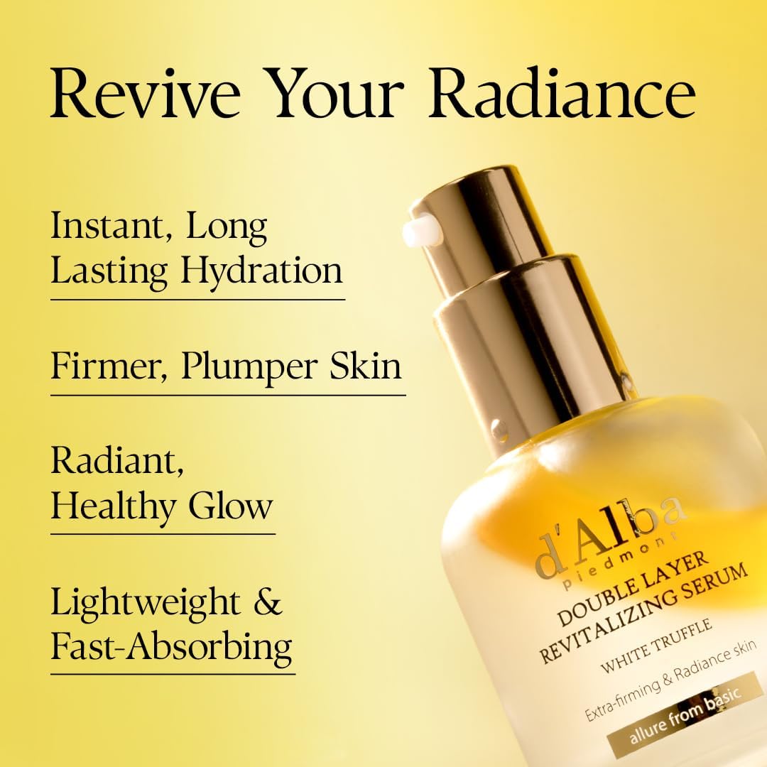 D’ALBA - Serum Facial con Trufa Blanca y Ácido Hialurónico 50 ml