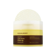 EQQUALBERRY Collagen Glow Up Gel Toner Pads 60 unidades (140 ml)