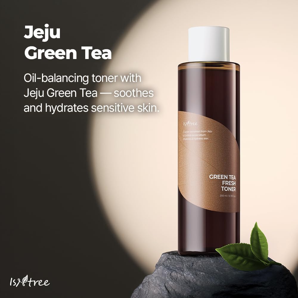 ISNTREE Tónico facial de té verde  200ml
