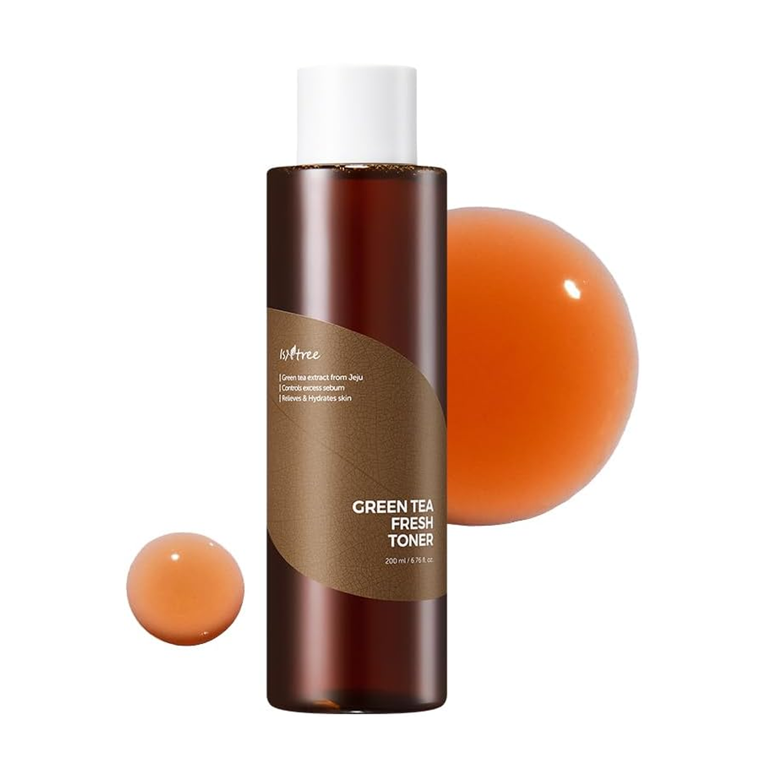 ISNTREE Tónico facial de té verde  200ml