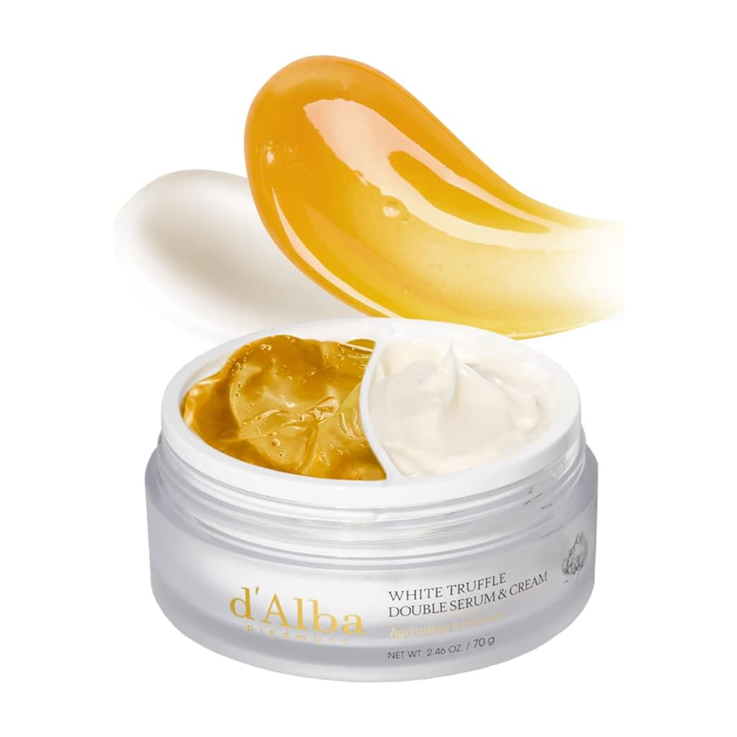 D’ALBA PIEDMONT crema hidratante facial coreana 2 en 1 - 70 g